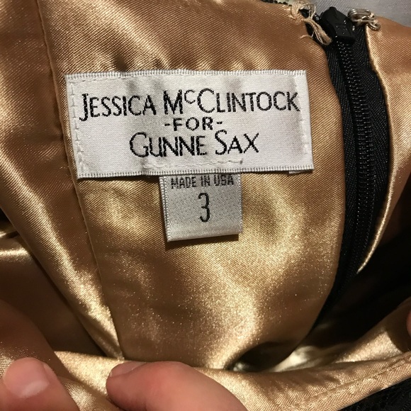 Jessica McClintock Strapless cocktail dress - Picture 3 of 3